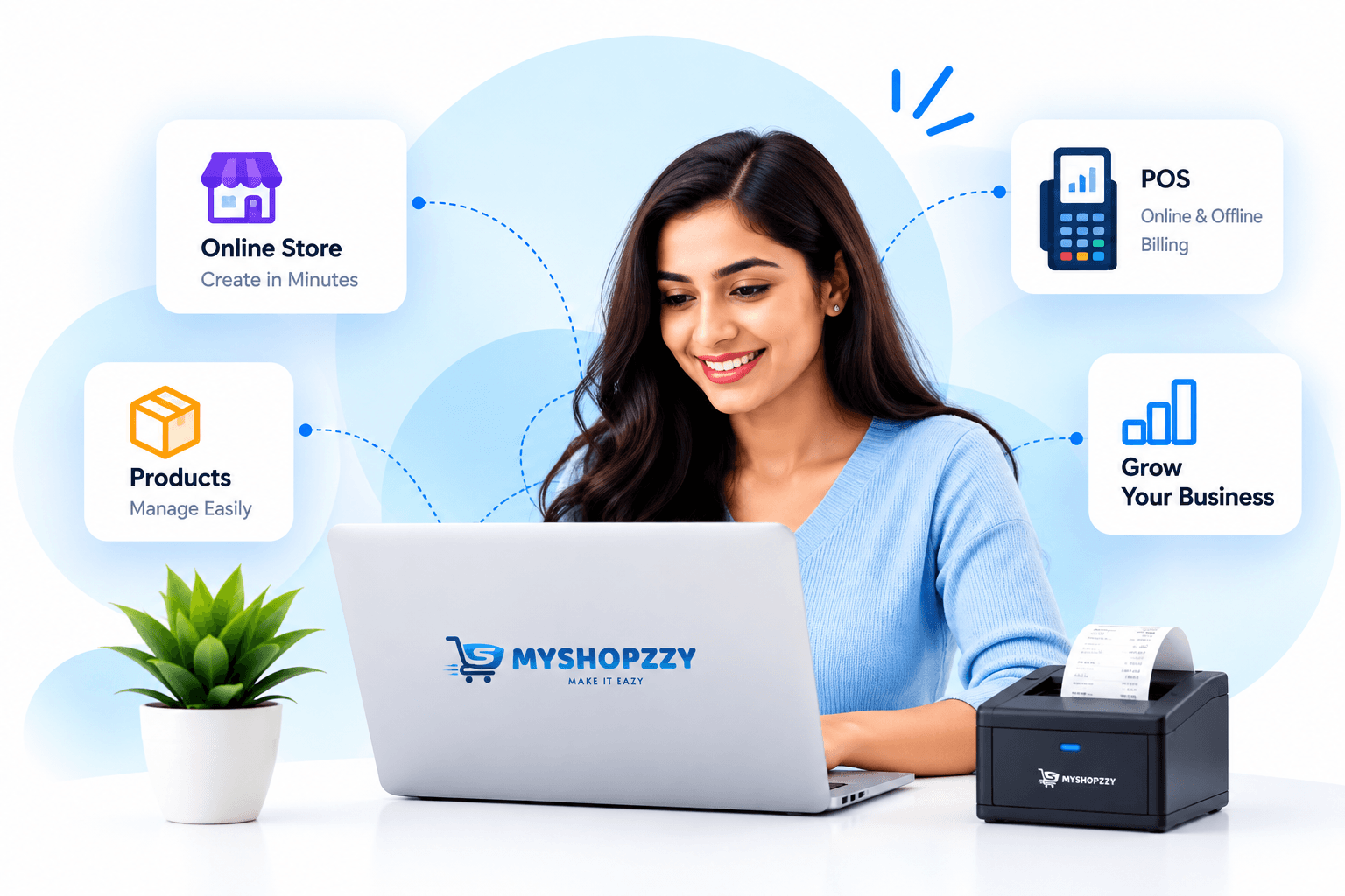 MyShopzzy online store builder for businesses in Adoni